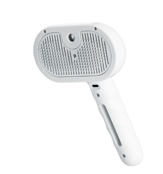 Rechargeable Cat and Dog Steam Grooming Brush Set