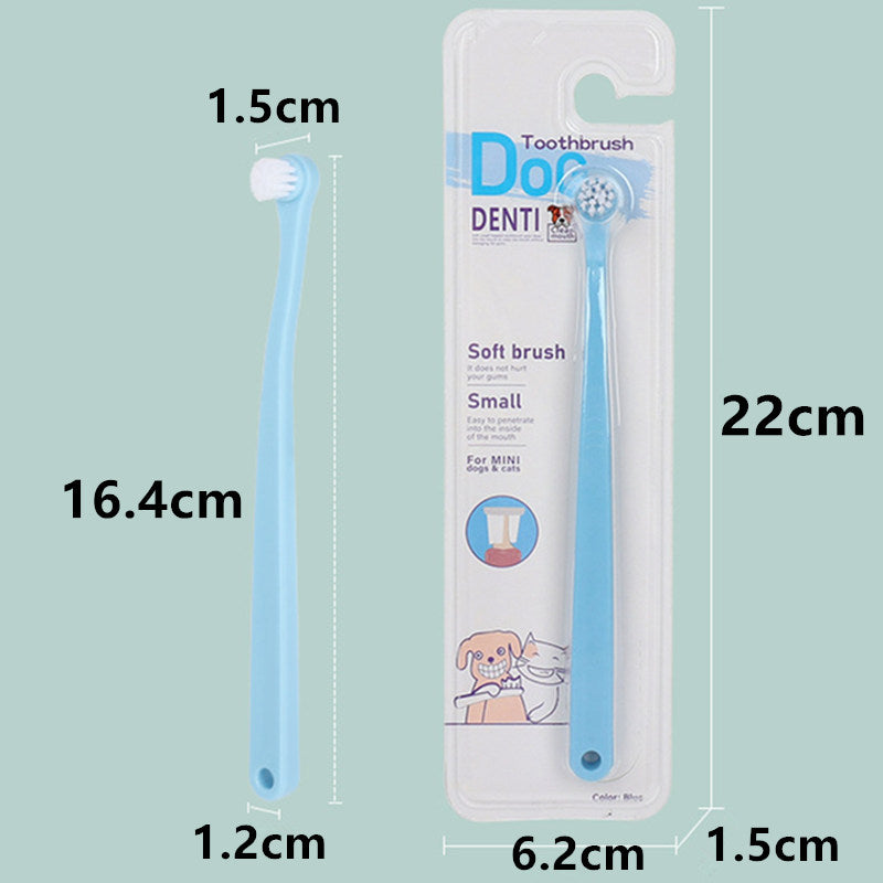 Soft Dog Toothbrush for Grooming and Oral Care