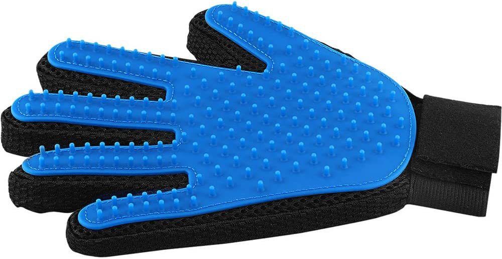 Pet Grooming Brush and Massage Glove for Cats
